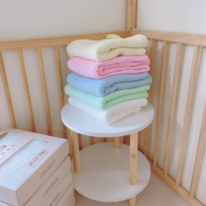 Khăn xô Muslin Monona cao cấp 6 lớp kích thước 100x110cm mã MNN038