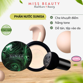 Phấn nước cao cấp SUNISA Air Cushion CC Cream Hàn Quốc kèm mút tán hình nấm