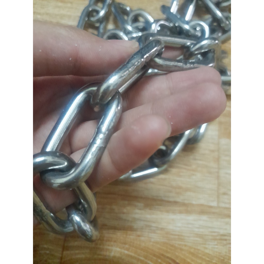 Xích inox,Dây xích inox,bán theo mét dài DIN5685
