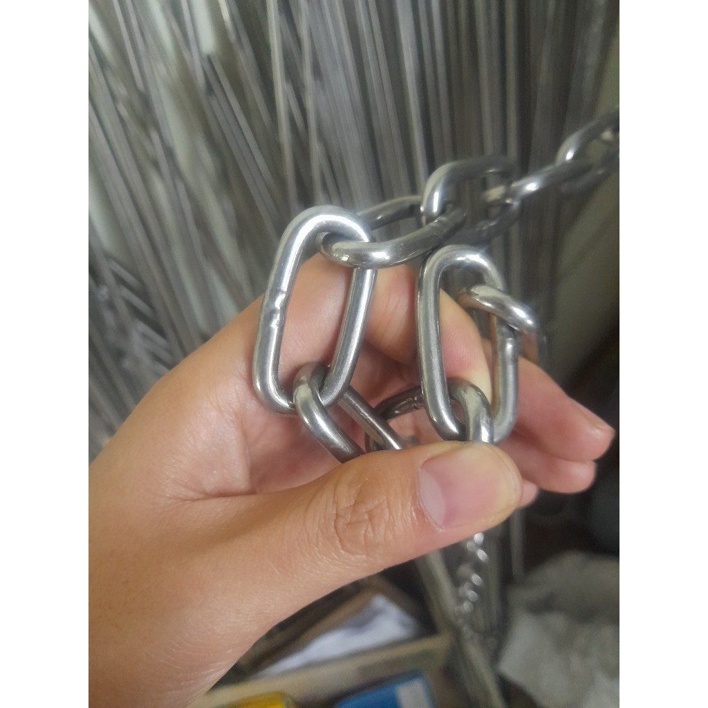 Xích inox,Dây xích inox,bán theo mét dài DIN5685