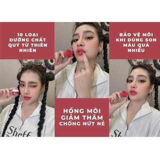 Dưỡng Hồng Môi Collagen Lựu Đỏ Lipshe Beauty 5gram