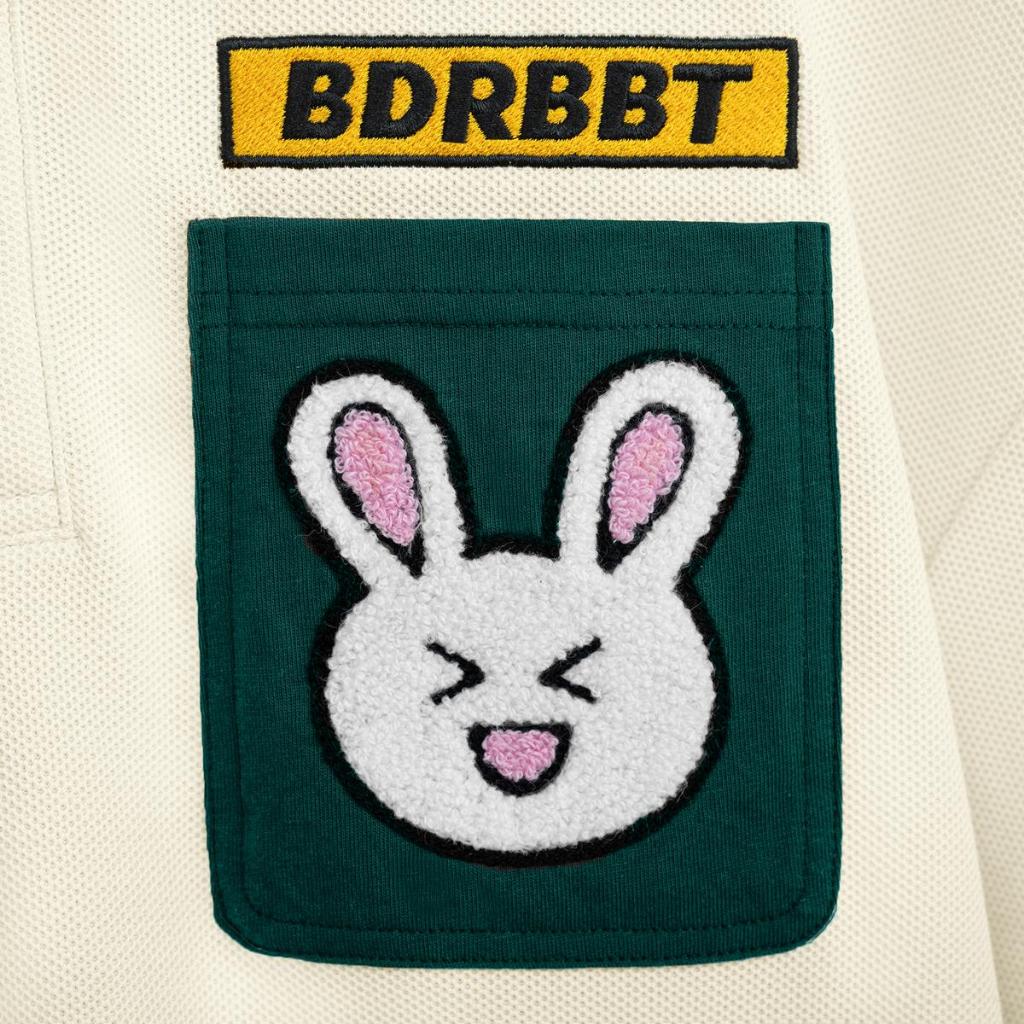 Áo Thun Polo Unisex - Rabbit Pocket Polo - Bad Rabbit Club