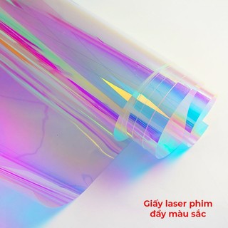 Tấm Lớn Hologram Film Tạo Hiệu Ứng Cho Resin Handmade Bắt Mắt