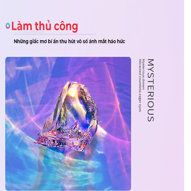 Tấm Lớn Hologram Film Tạo Hiệu Ứng Cho Resin Handmade Bắt Mắt