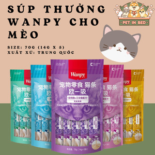 Wanpy / Súp thưởng Wanpy thơm ngon cho mèo cưng