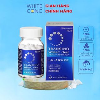 Viên uống trắng da, hỗ trợ nám da Transino White C Clear Nhật Bản