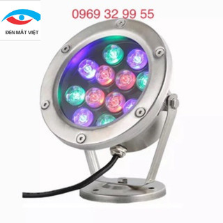 [CHÍNH HÃNG] Đèn LED Âm Nước 12W  MV-UR1201 AC24V INOX 304 Tiêu Chuẩn IP 68 Dùng Chiếu Bể Cá Hồ Bơi Bảo Hành 12 Tháng