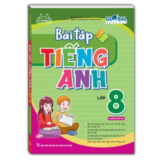 Sách - global success - bài tập tiếng anh lớp 8