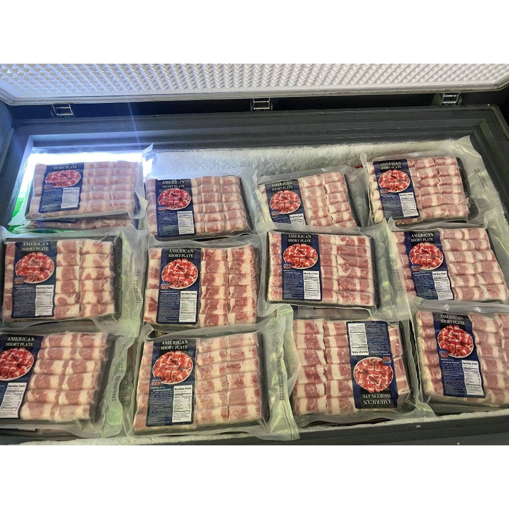 Ba Chỉ Bò Mỹ Cuộn 500g