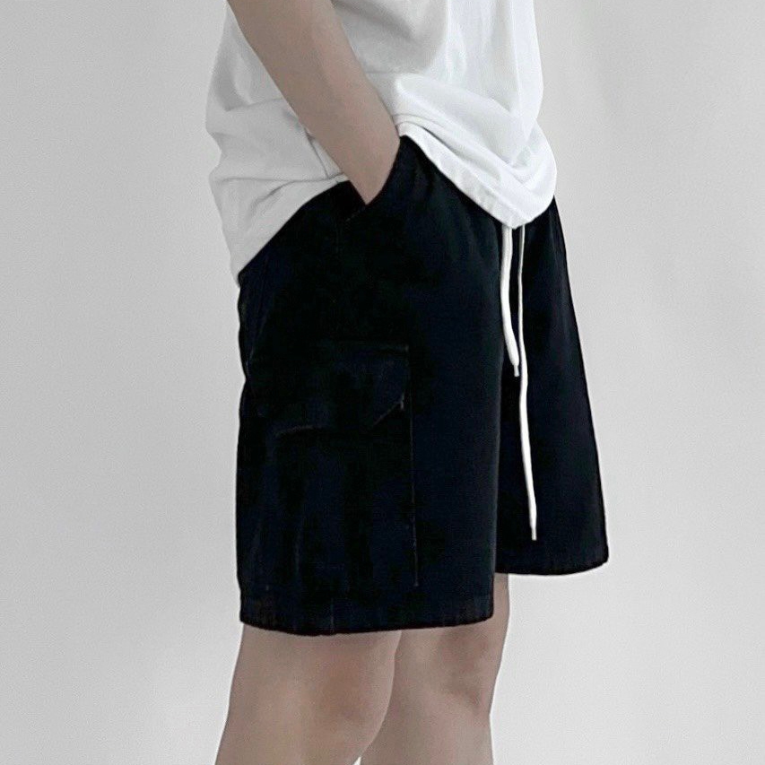 Quần short Nam túi hộp jean cao cấp M Fashion mặc nhà đi biển trẻ trung cá tính SN01