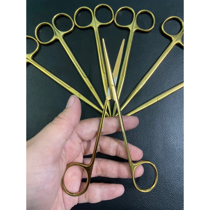 Kéo phẫu tích Metzenbaum Cong 14cm, Germany Stainless Steel