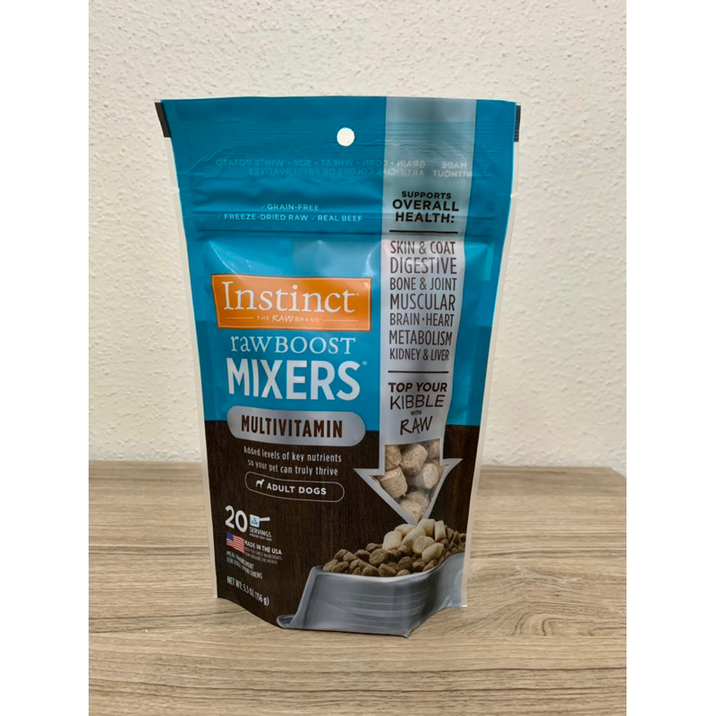 INSTINCT RawBoost Mixer MultiVitamin  - 156g