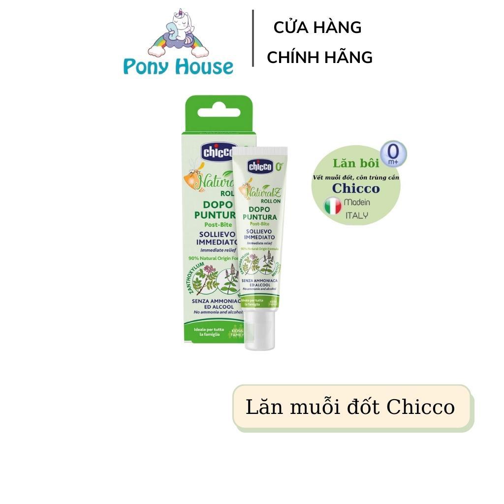 Lăn Bôi Muỗi Đốt Côn Trùng Cắn Chicco Ý An Toàn Cho Bé Từ Sơ Sinh (Chính Hãng)