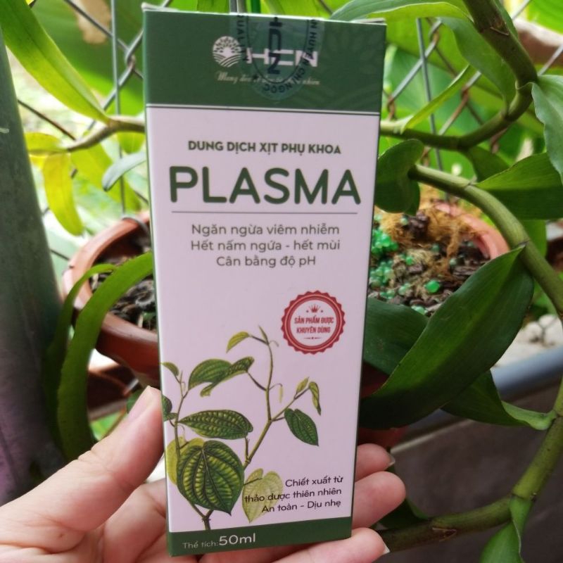 Dung dịch xịt phụ khoa Plasma 50ml hỗ trợ phụ khoa