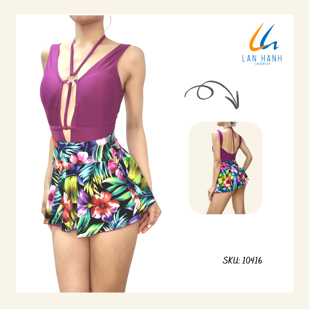 Bộ Bơi Nữ Môt Mảnh Sịp 10416
