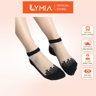 Tất vớ hài nữ LYMIA ren lưới công chúa phong cách Hàn Quốc BT38
