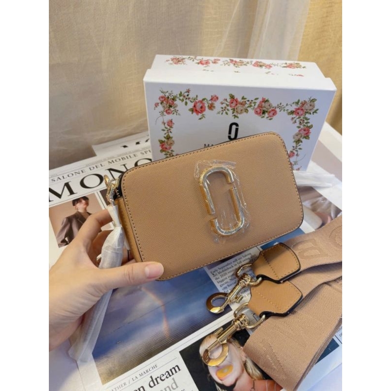 Túi đeo chéo có hộp , bản dây kaki to , mã đẹp