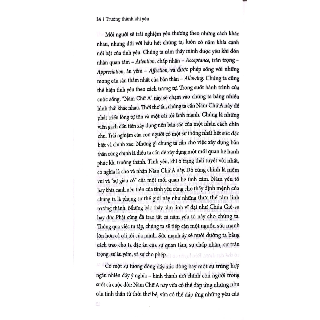 Sách - Trưởng thành khi yêu by David Richo