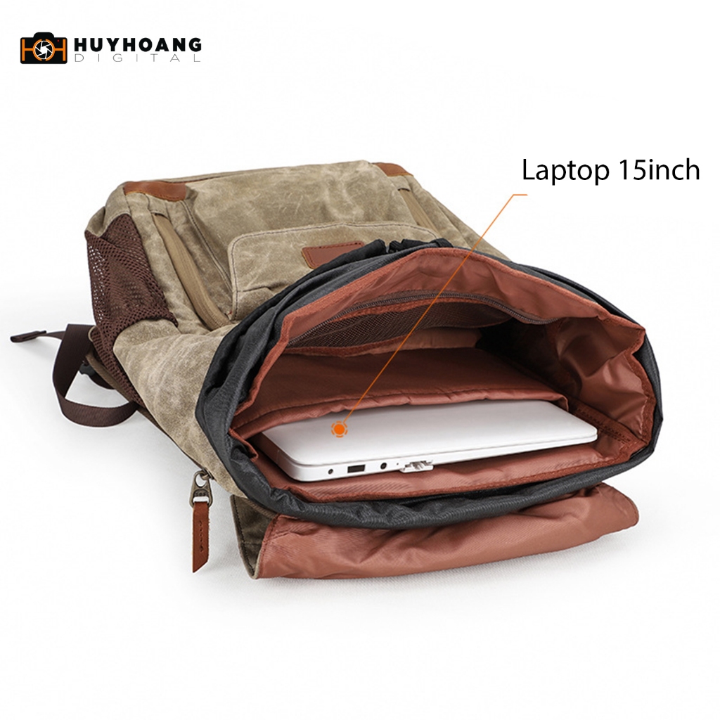 Balo Haft photo máy ảnh Canvas retro - Splendor