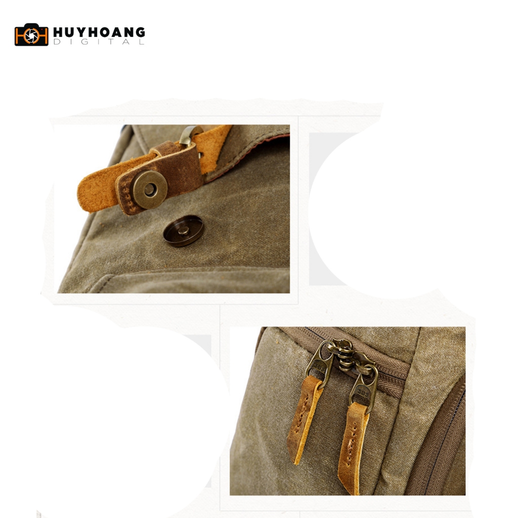 Balo Haft photo máy ảnh Canvas retro - Splendor