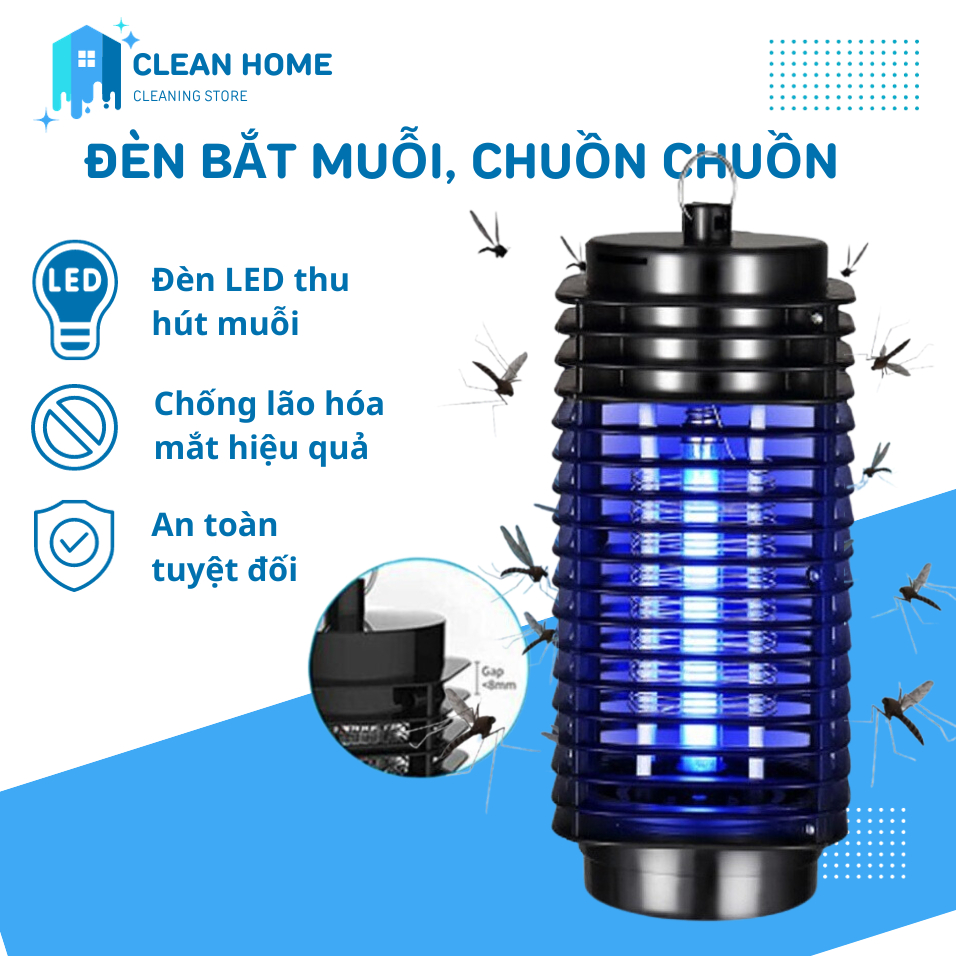 Đèn Bắt Muỗi Điện Quang, Máy Bắt Muỗi, Côn Trùng Thông Minh, An Toàn Khi Sử Dụng, Chất Liệu Chắc Chắn, Chịu Va Đập Tốt