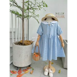 ZUN Kids - Váy babydoll cổ sen