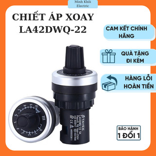 Chiết áp phi 22mm LA42DWQ,chiết áp tủ điện,biến trở,biến trở xoay chiết áp,triết áp,chiết áp đơn,chiết áp xoay cho biến