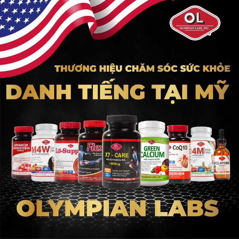 Viên Uống Hỗ Trợ Ổn Định Đường Huyết Olympian labs Advanced Glucose Support - Hộp 60 Viên