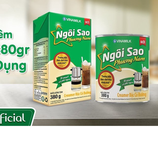 Sữa đặc ngôi sao phương nam hộp giấy khối lượng 380g từ vinamilk