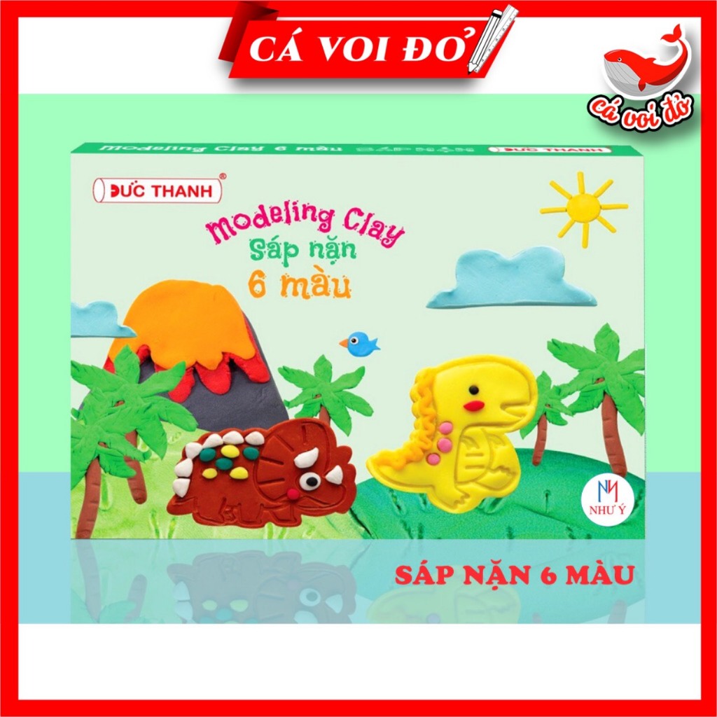 Đất nặn 5/6/10 màu Đức Thanh Modeling Clay