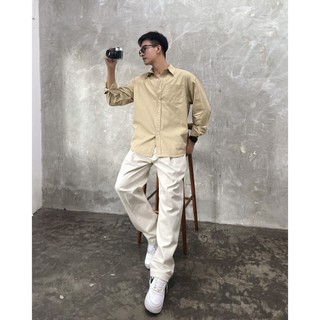 Áo sơ mi nam vải Linen lụa Eunice Shirt