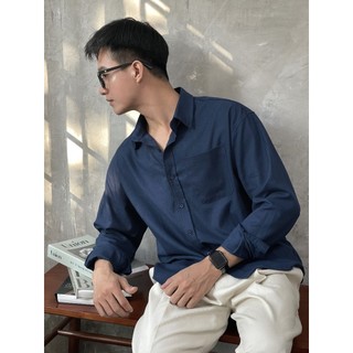 Áo sơ mi nam vải Linen lụa Eunice Shirt