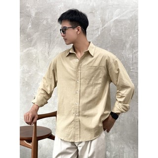 Áo sơ mi nam vải Linen lụa Eunice Shirt