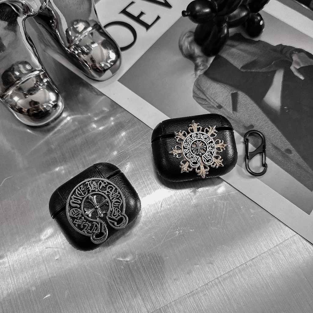 BỌC AIRPOD DA C.H SIÊU CHẤT