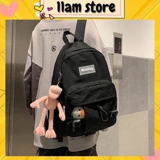 Balo Nữ 💖𝐅𝐑𝐄𝐄 𝐒𝐇𝐈𝐏💖 Balo Thời Trang Nam Nữ Chất Vải Oxford Cao Cấp Vừa A4 Size 39*31CM FORM VỪA (BL-120)