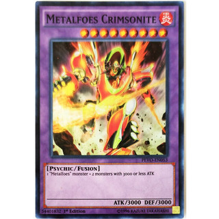 [Thẻ Yugioh] Metalfoes Crimsonite |EN| Super Rare