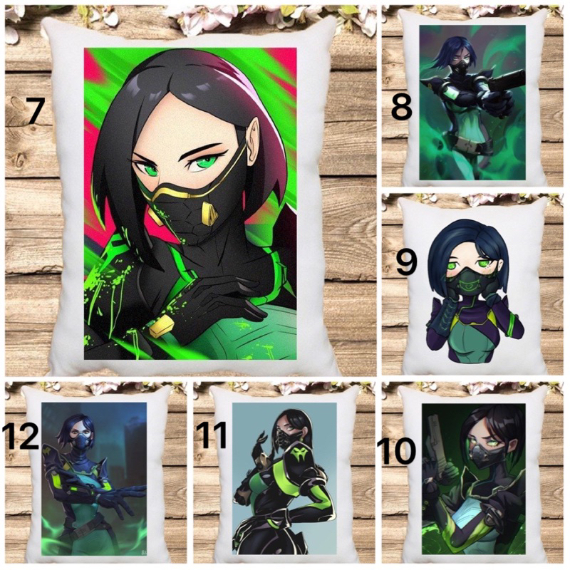 Gối hình Viper Game Valorant 50cm / gối ôm Viper valorant game fps chiến thuật