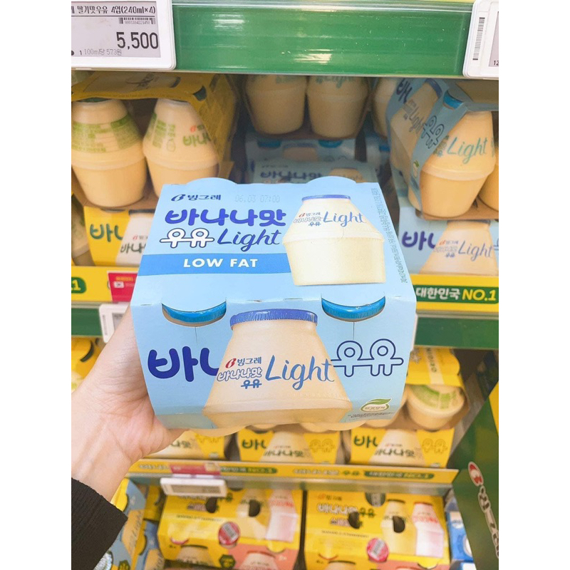 SỮA CHUỐI, DƯA GANG, DÂU, LIGHT HÀN QUỐC