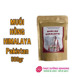 Muối hồng Himalaya (500gr) Muối Organic nhập khẩu chính ngạch Pakistan