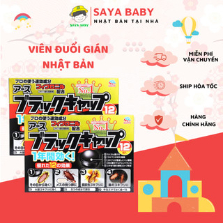 Thuốc diệt gián của Nhật Barracks Cap hộp 12 viên
