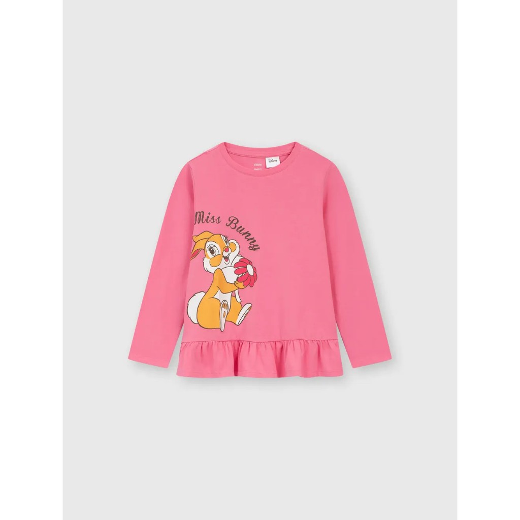 CANIFA Bộ mặc nhà bé gái dài tay quần dài cotton