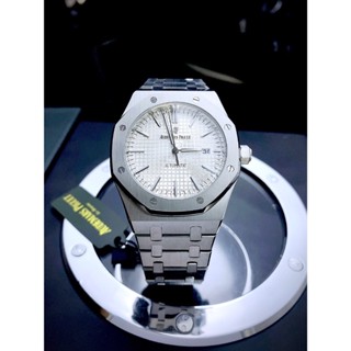  Đồng hồ nam Aud€mars Piguet Royal Oak 15400ST White Dial Full box Luxury diamond watch 