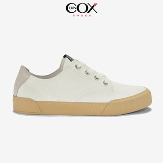 Giày Sneaker Dincox Vải Canvas Nam E22 White