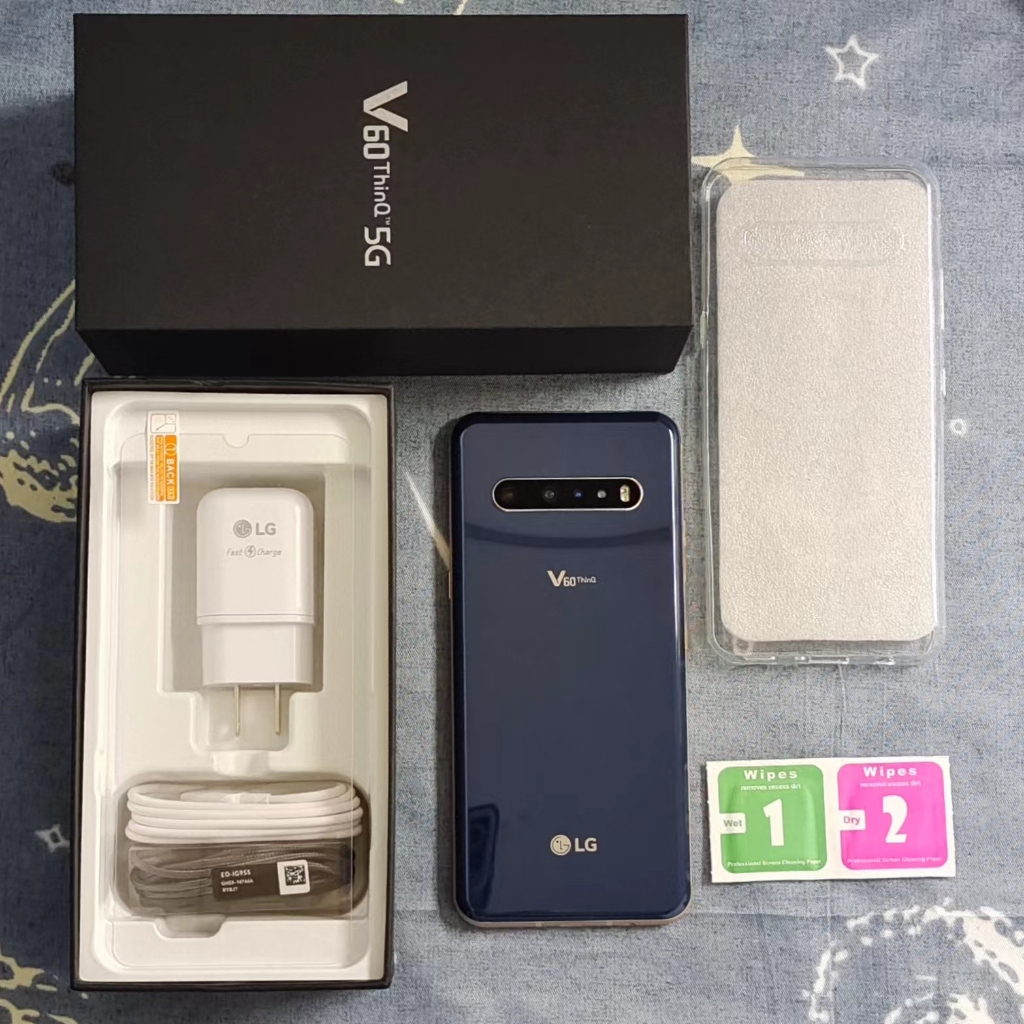 Điện thoại LG V60 ThinQ 5G/8GB+128GB/chip Snapdragon 865/chơi game mượt/cấu hình xuất sắc