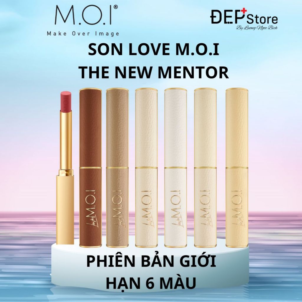 Son Môi Lì Love MOI Cosmetics nhiều dưỡng bám màu 6-8 tiếng 4g