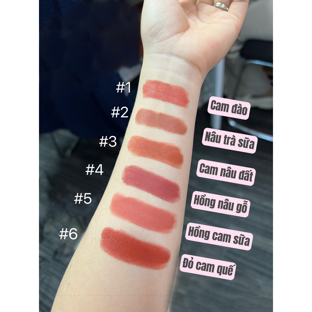 Son Môi Lì Love MOI Cosmetics nhiều dưỡng bám màu 6-8 tiếng 4g