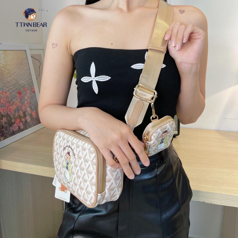 Túi đeo chéo ttwn bear TN3030sẵn
