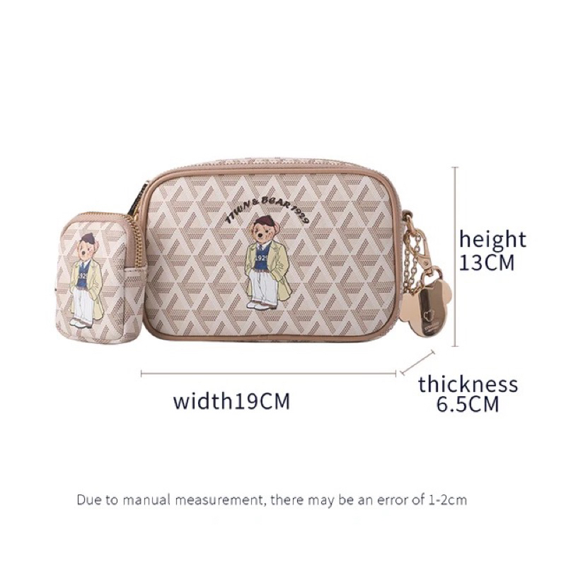 Túi đeo chéo ttwn bear TN3030sẵn