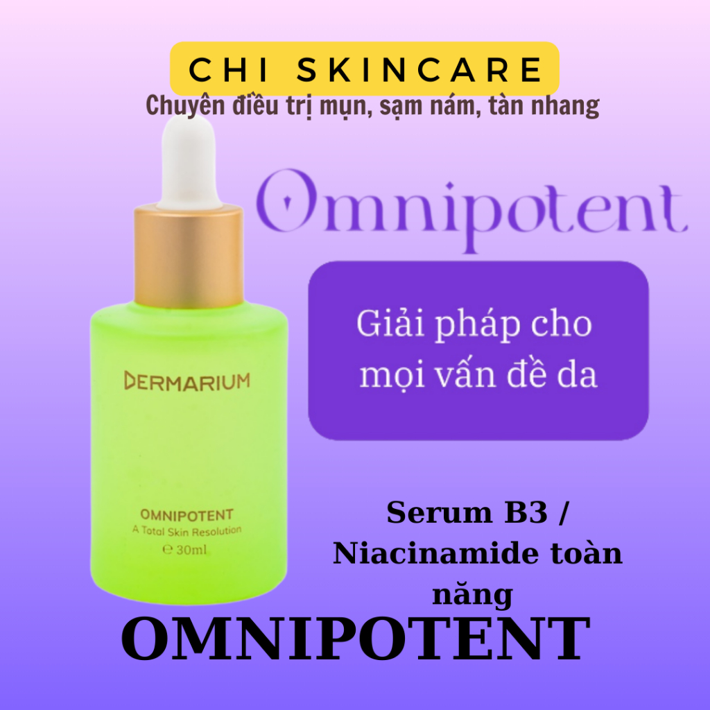 Dermarium Omnipotent - Serum B3 toàn năng cho mọi vấn đề da