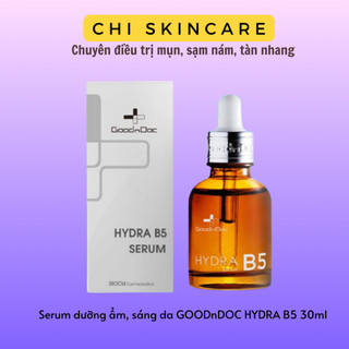 Serum cấp ẩm phục hồi làm sáng da b5 goodndoc mẫu mới 30ml nhập khẩu chính hãng